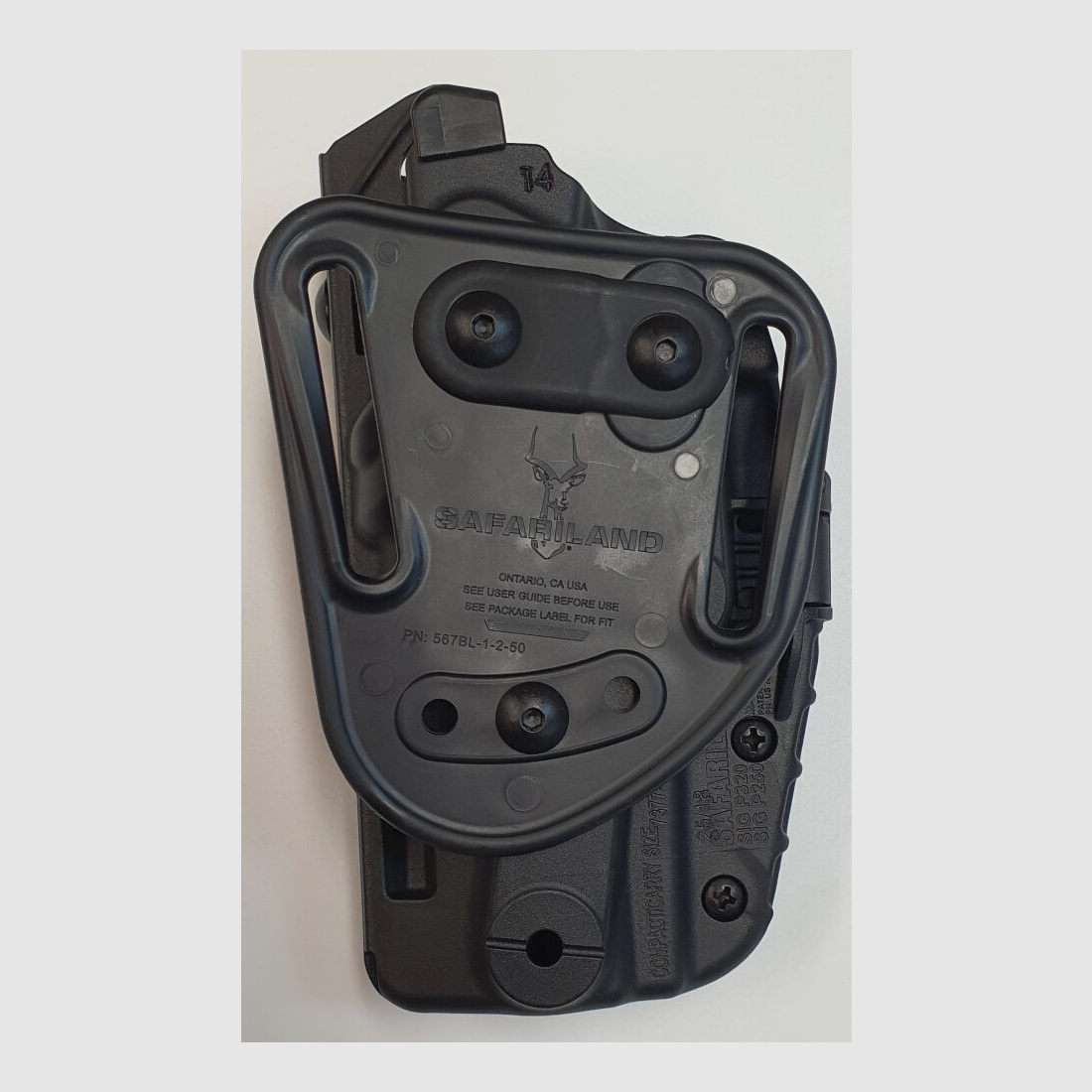 SAFARILAND SAFARILAND Holster Droitier SIG SAUER P320 CARRY & COMPACT Pistolet