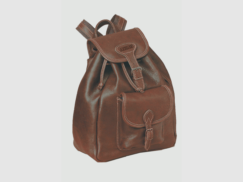 Zaino da donna in pelle di alce, disponibile subito