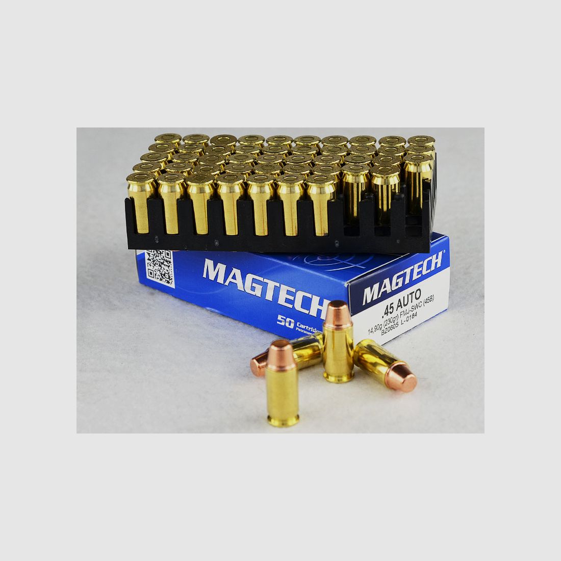 MAGTECH .45 Auto, Palla Intera SWC 230 grs 1 Confezione (50 Colpi a 0,598 €*)