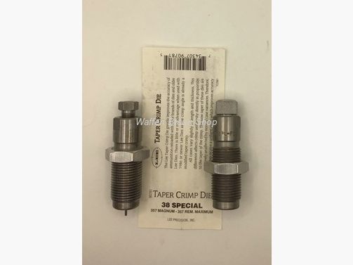 Lee Taper Crimp Die . 38 Special, .357 Magnum, .357 Rem. Maximum. 2er Pack