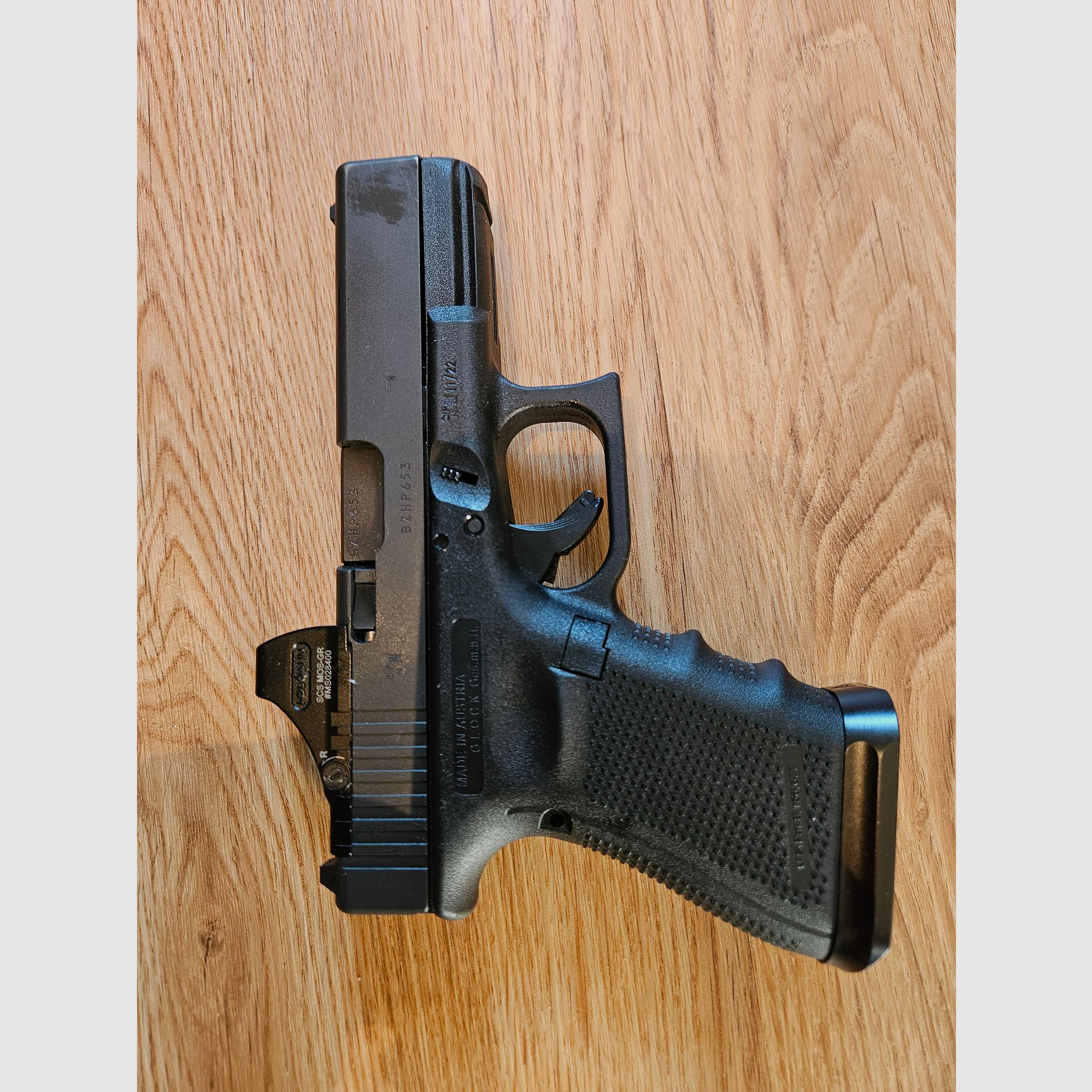 Glock 19 Gen 4 M.O.S mit Reflexvisier