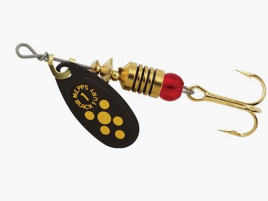 Mepps Black Fury Str. 1- 3,5G – Black Yellow