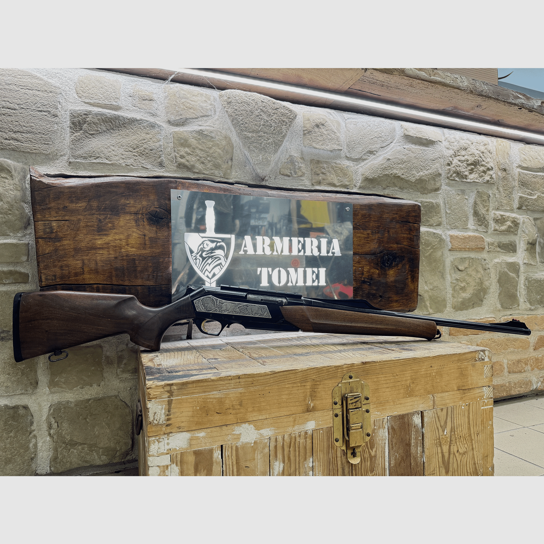 USED – RIFLE – BROWNING BAR ZENITH BIG GAME HC cal. 30-06 SPRG, image 1 of 6