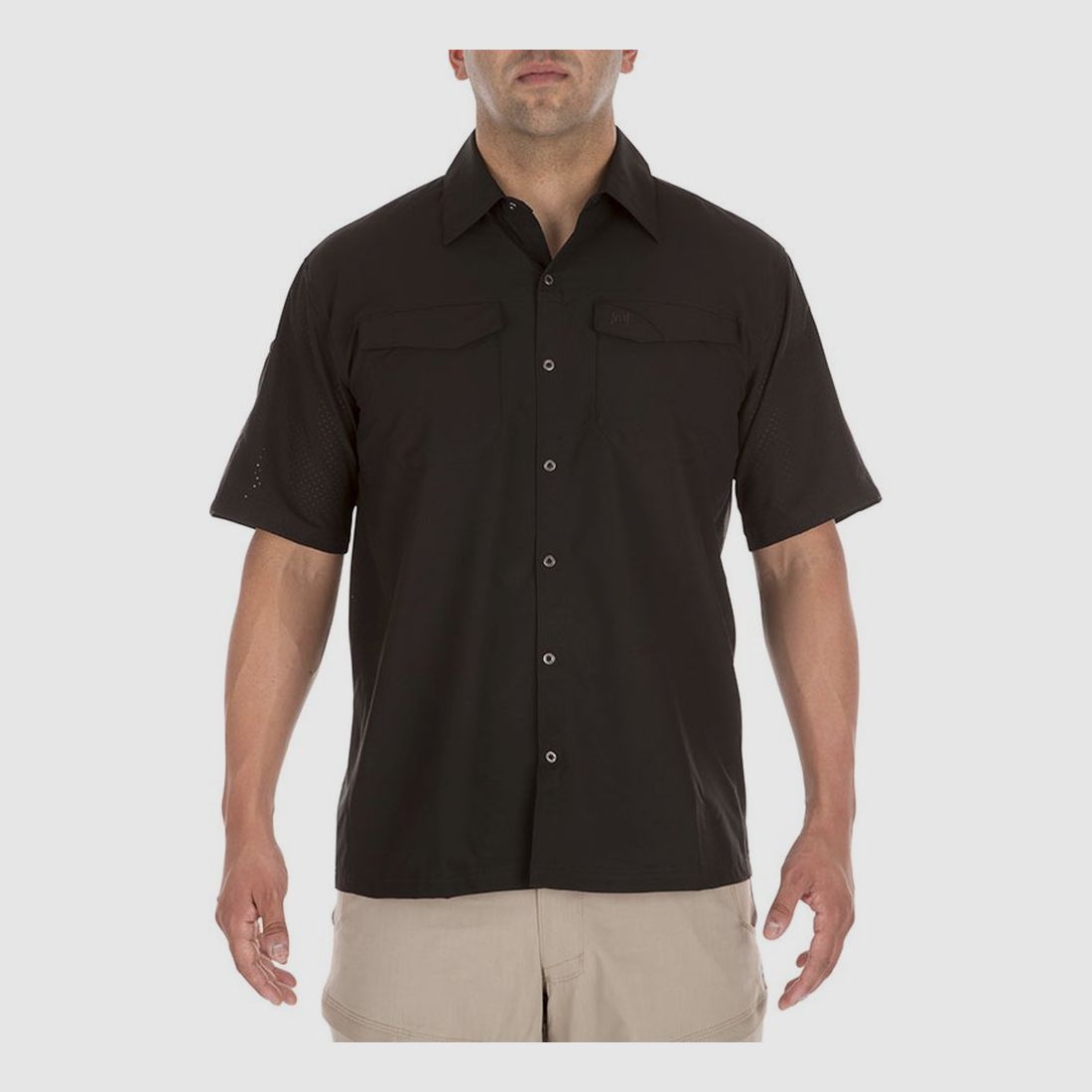 5.11 Tactical Freedom Flex Woven Shirt - Short Sleeve Battle Brown S