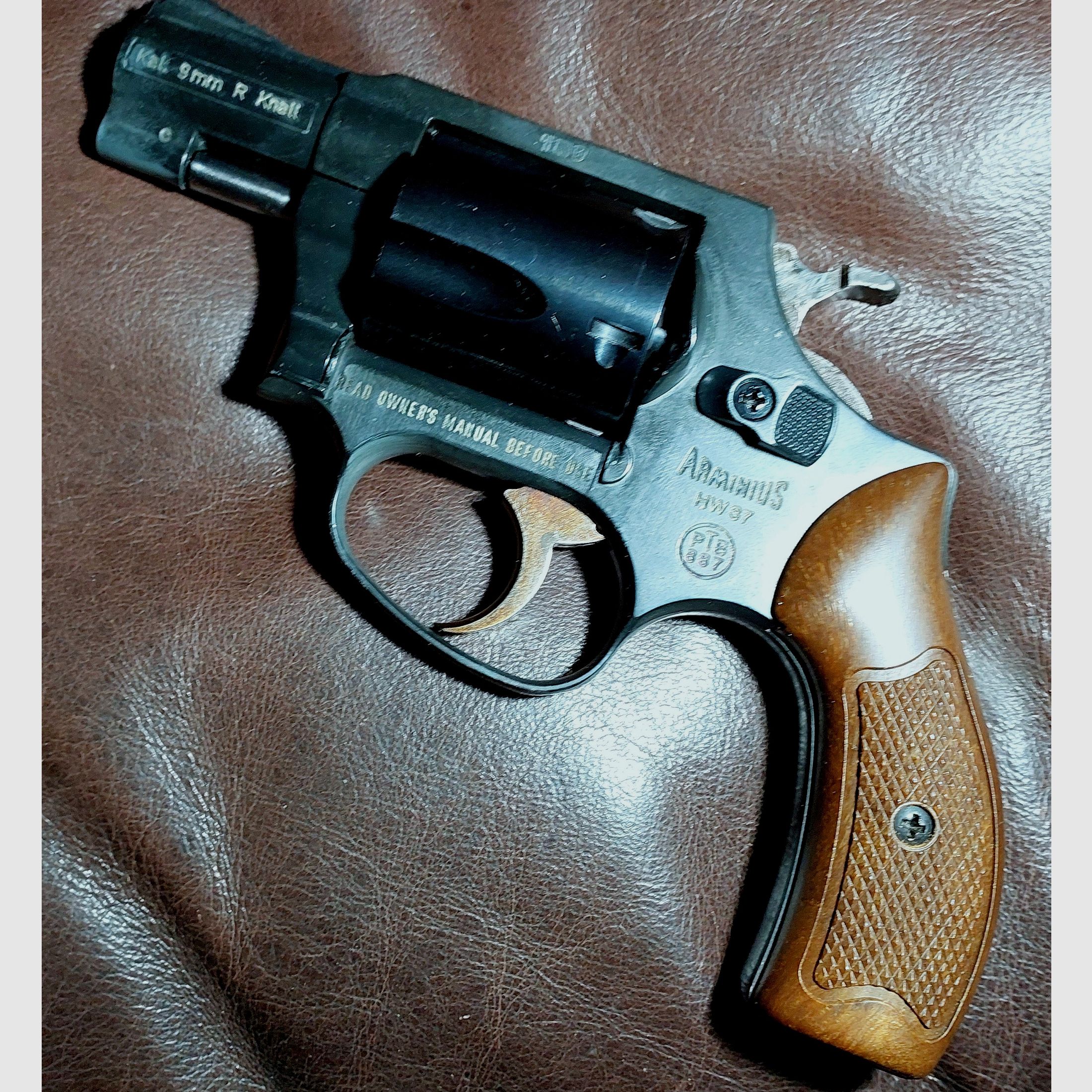Weihrauch HW37 Kal. 9mm R.K. (PTB 887) OVP sehr gut erhalten (Arminius HW 37)