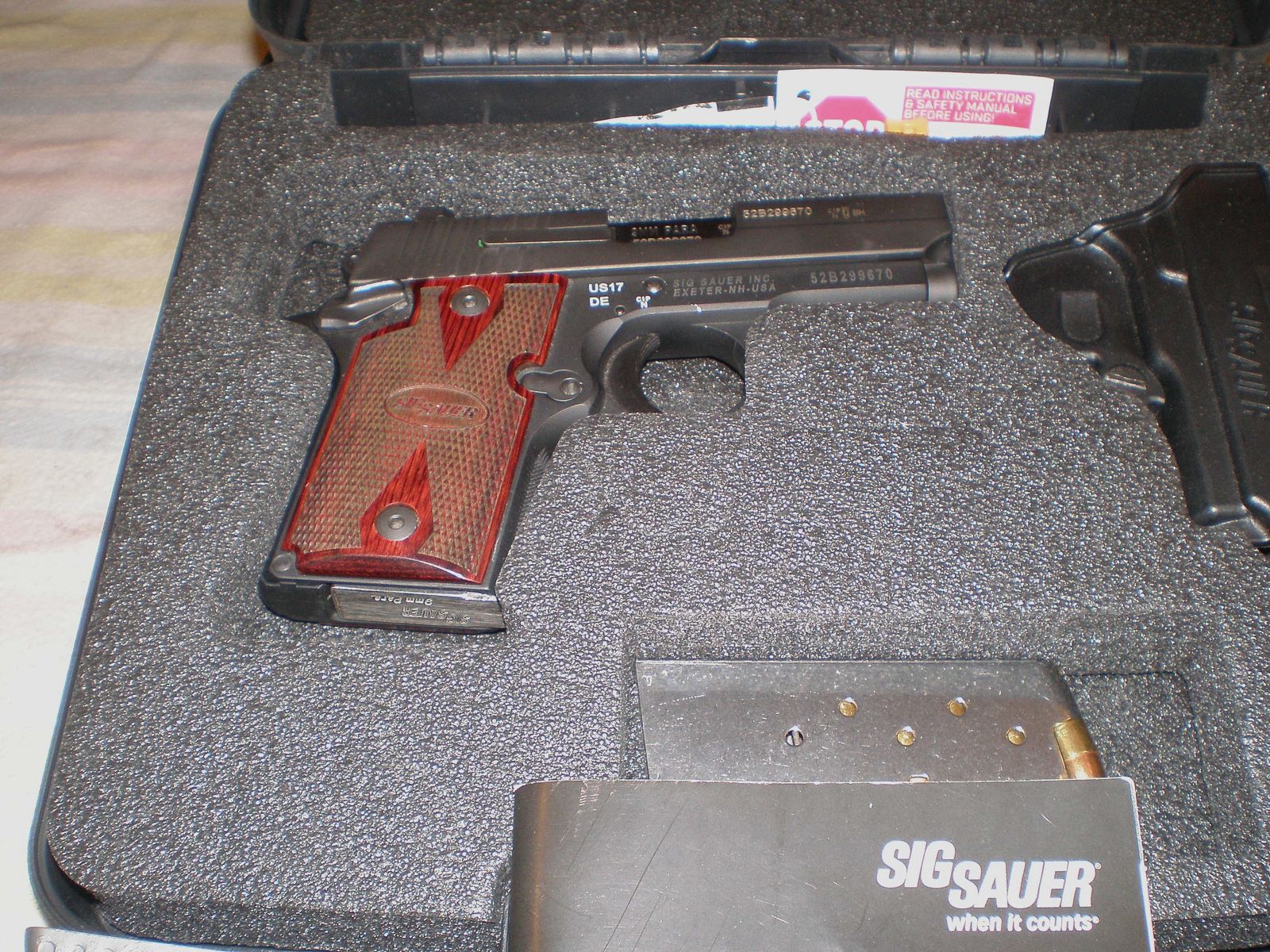 SIG Sauer P938 Rosewood