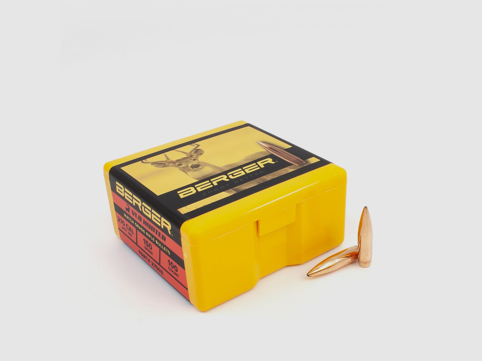 Balle Berger .270 VLD Hunting 150GR 100 Pièces