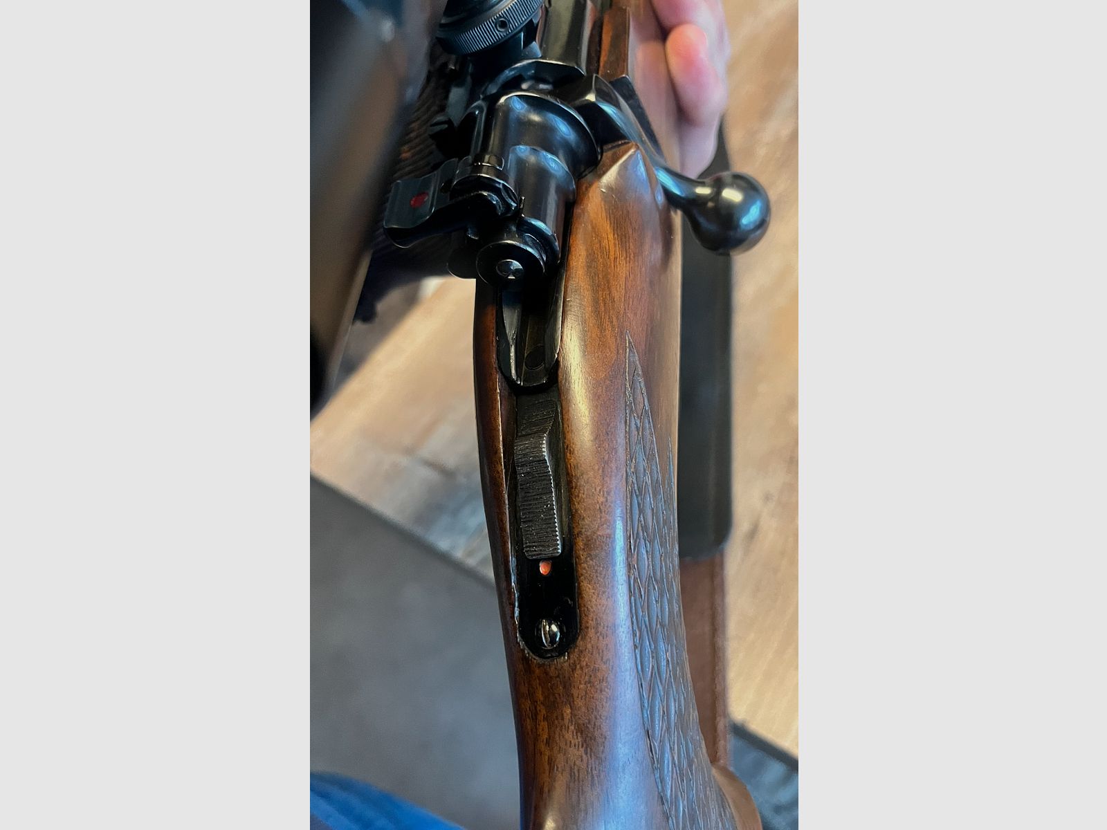 Mauser 98 Custom Safari 375 H&H Top