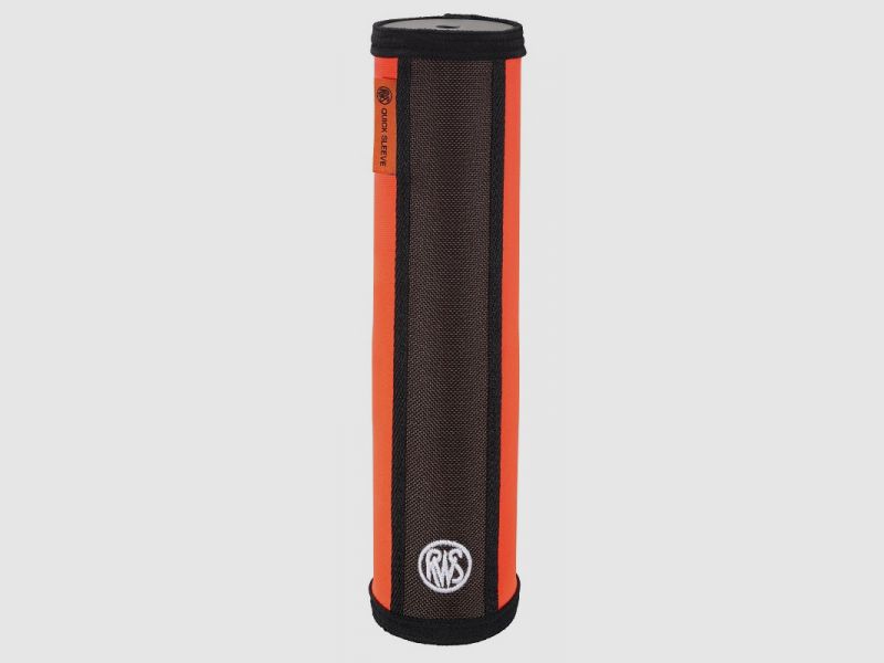 Hausken Quick Sleeve - orange/schwarz ... für JD 224 / Schalldämpferschutz