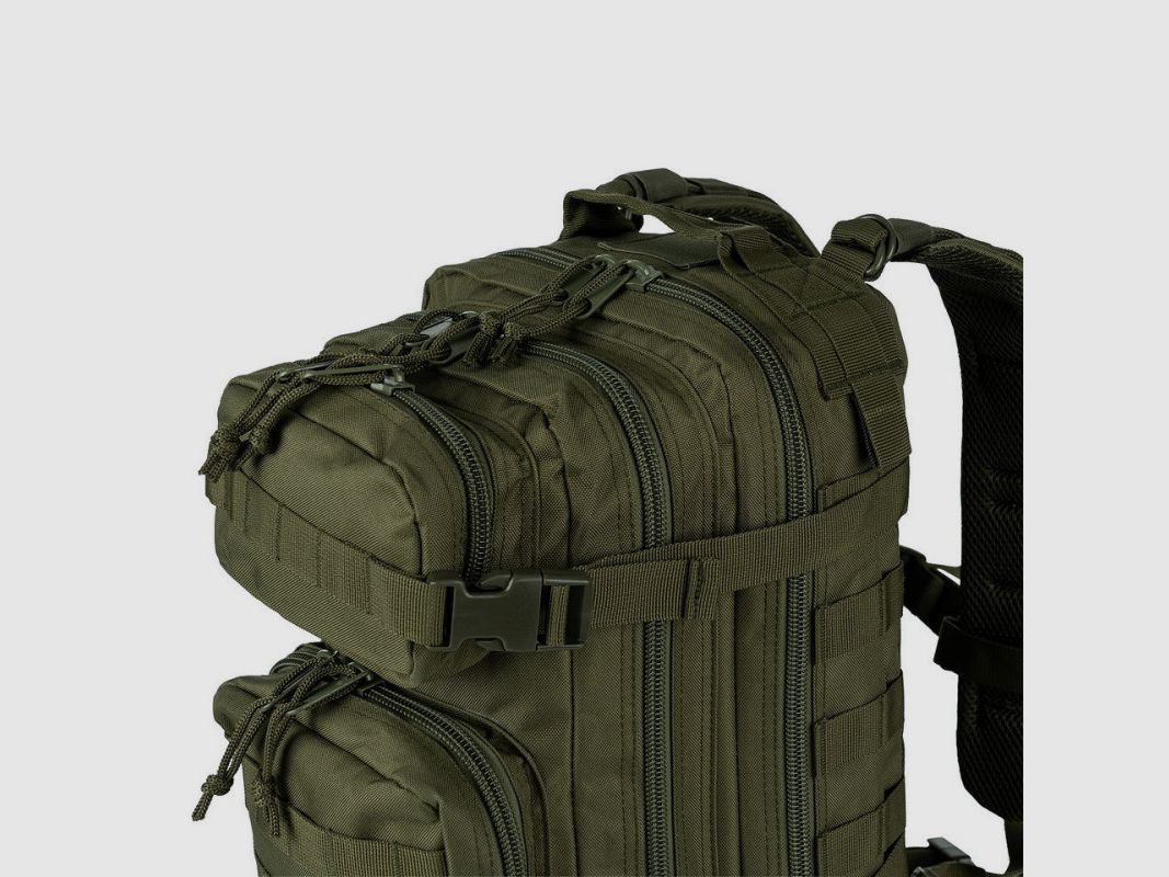 Mochila táctica impermeable 25 litros LQ08009B verde, imagen 6 de 7