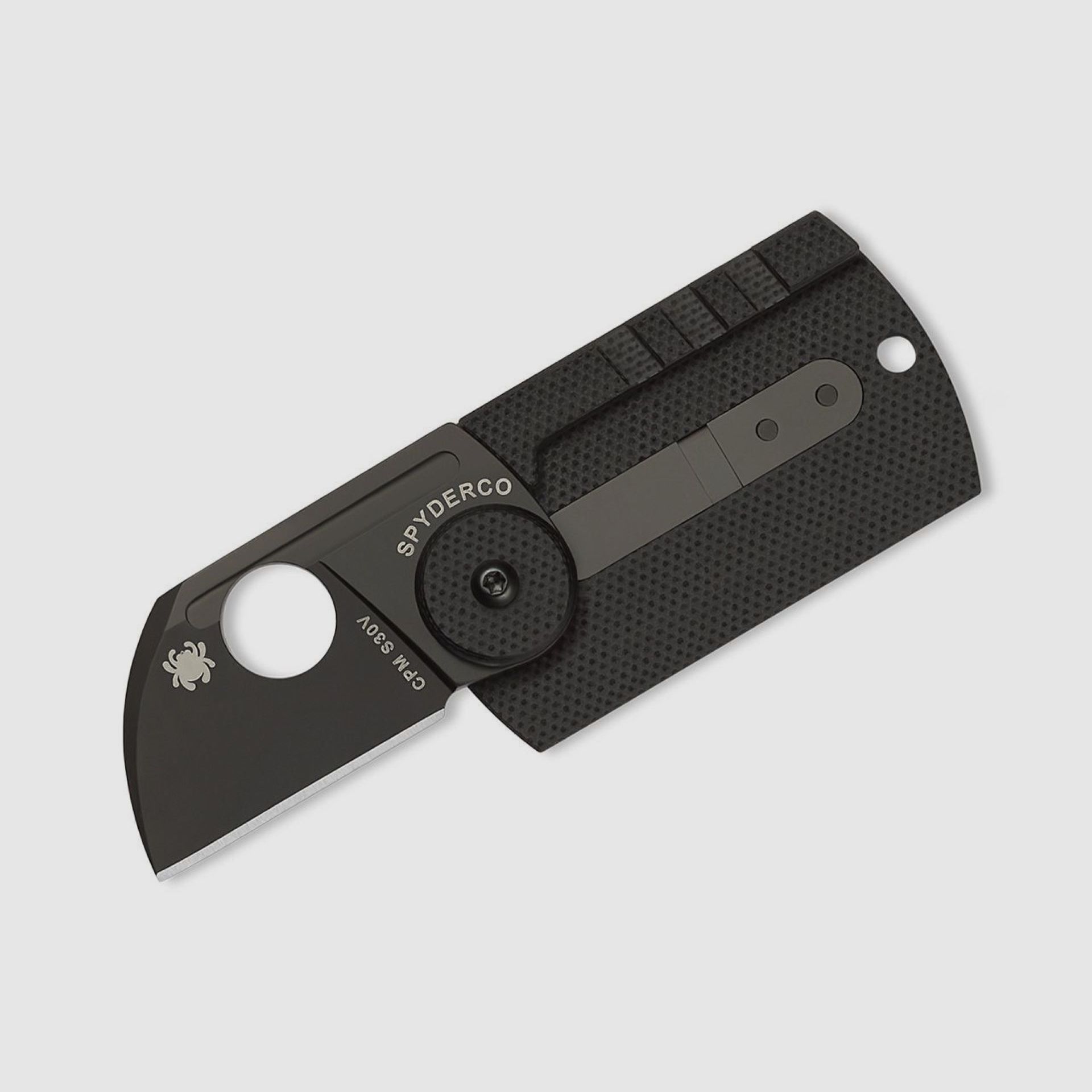 Spyderco Dog Tag Folder CF Kohlefaser I G10