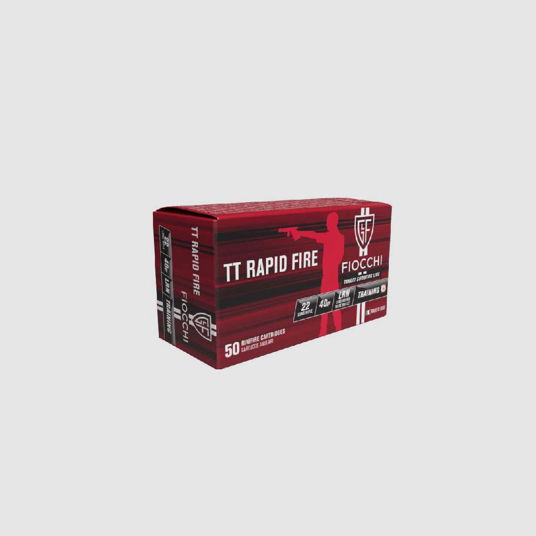 Fiocchi .22LR TT Rapid-Fire-Munition