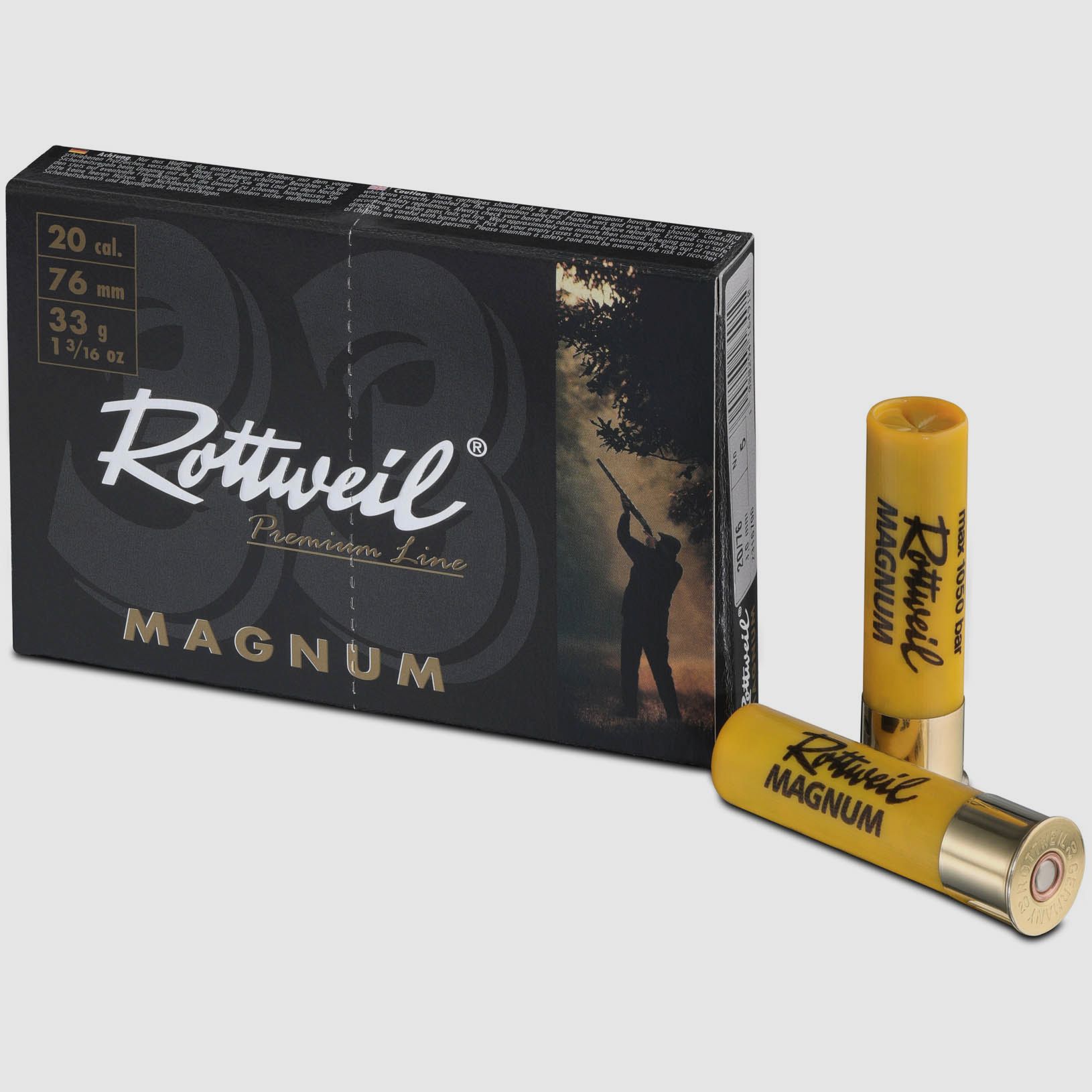Rottweil 20/76 Waidmannsheil Magnum  3,0mm - 33g