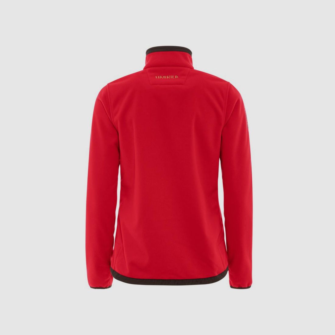 Härkila D-Fleecejacke Kamko | brown/red, Bild 8 von 16