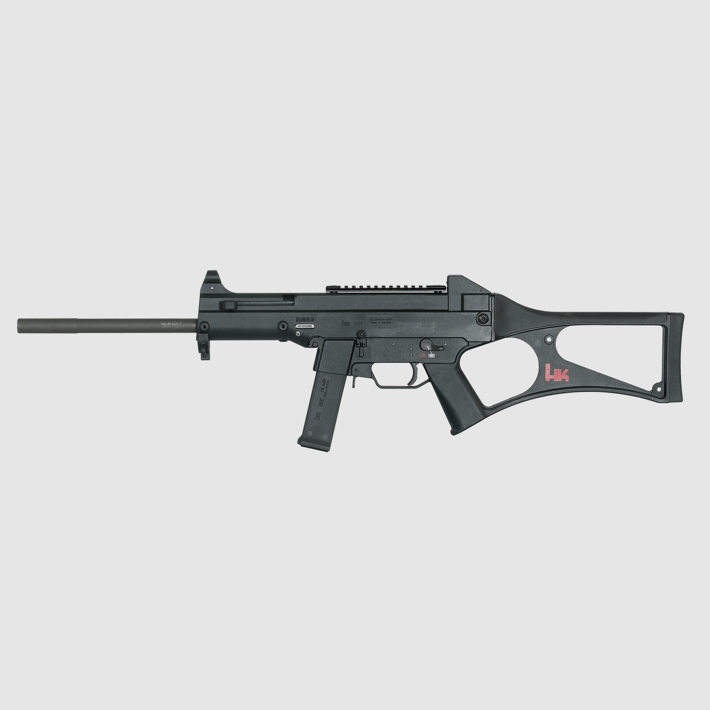Heckler & Koch carabina semiautomática Mod. USC, calibre .45 ACP