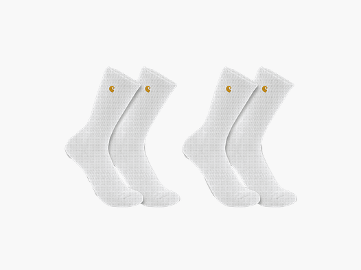 Carhartt Carhartt Force™ Midweight Crew Sock 2-pack Men White M