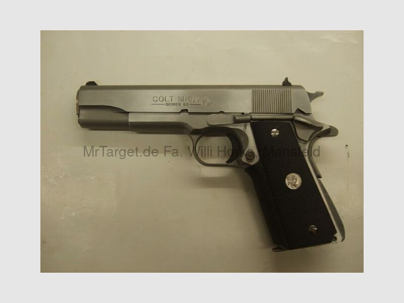 Colt MK IV Series 80 * stainless * 3 Magazine * 5" Lauf