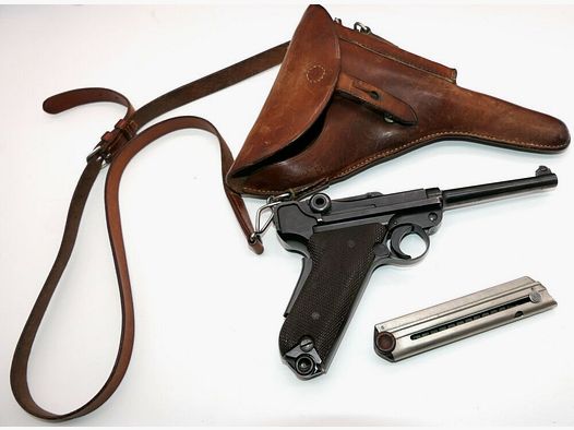 Wapenfabriek Bern W+F Revolver Zwitserse Parabellum 06/29