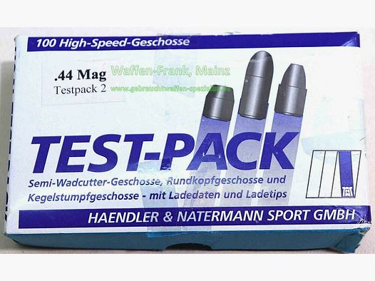 Haendler & Natermann / Deutsch FFW-Geschosse Blei .44Magnum