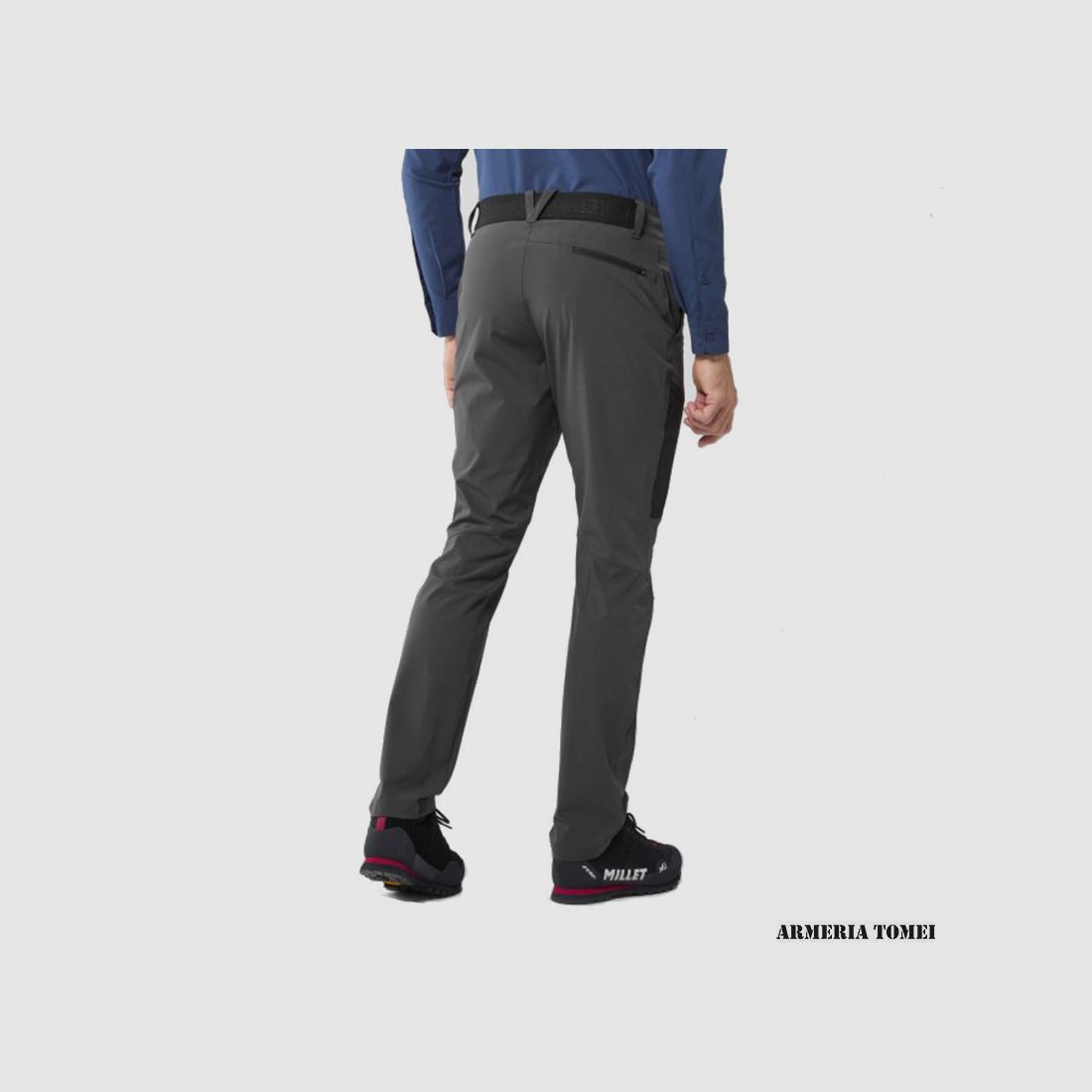 PANTALONE – UOMO – MILLET – WANAKA STRETCH PT II M Dark Grey/Black, immagine 4 di 7