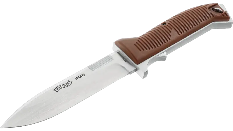 Coltello Walther P38 lama acciaio bianco 440C, immagine 1 di 4