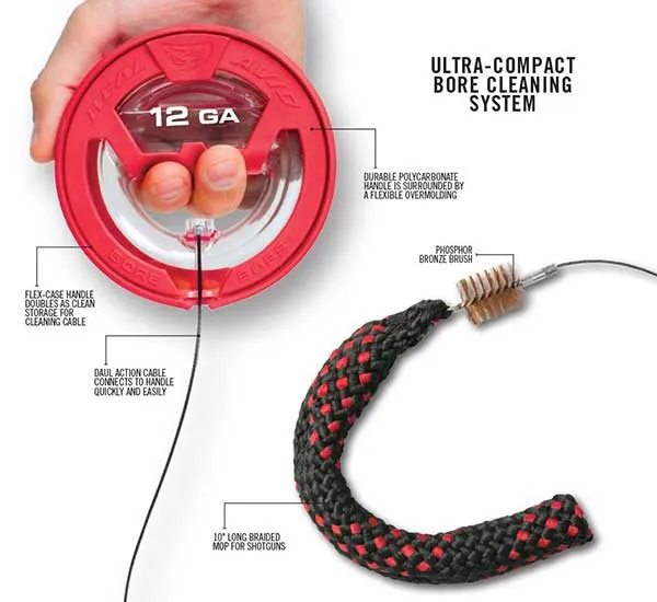 Real Avid - Sznur do czyszczenia przewodu lufy Bore Boss - 12 GA - AVBB12G, zdjęcie 3 z 3