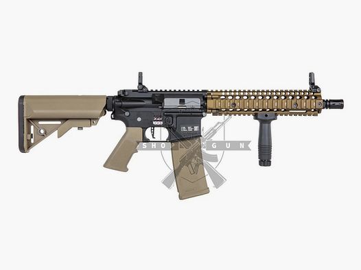 Daniel Defense® MK18 SA-P19 PRIME S-AEG mit HAL E.T.U, Dark Matter 27K Brushless Motor und Speedgears (CB)
