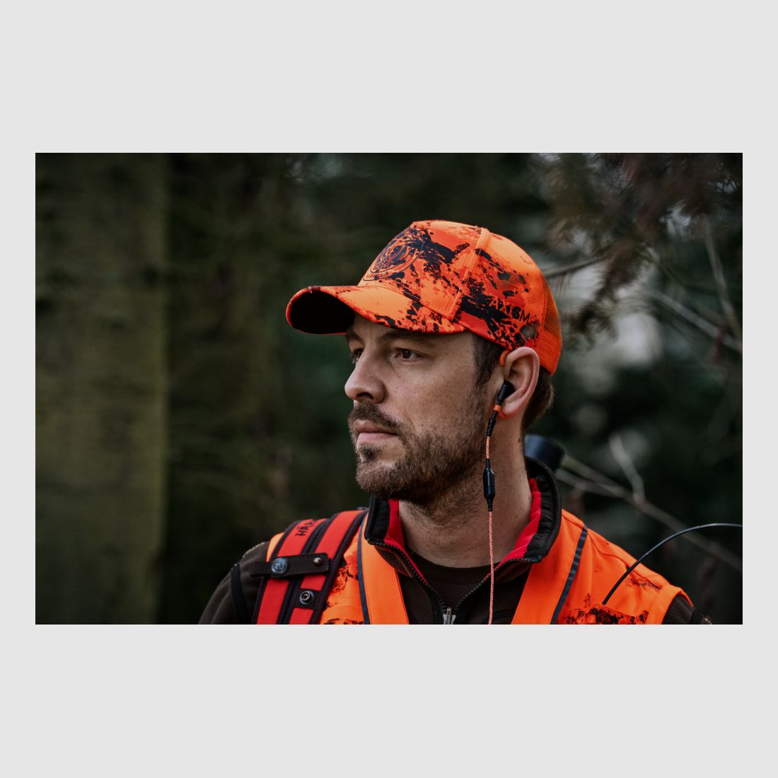 Czapka myśliwska Harkila Wildboar Pro Blaze Camo Light Cap, zdjęcie 6 z 6