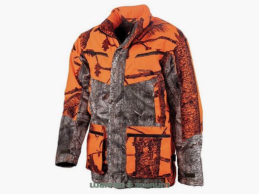 Treeland Signaljacke Treeland Orange Camouflage