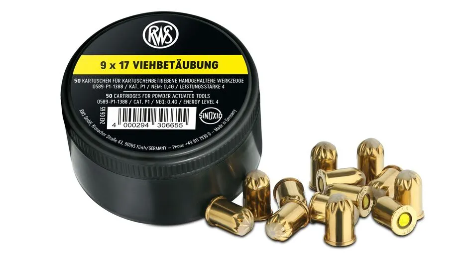 RWS VIEHBETPAT 9×17 GELB DO 50