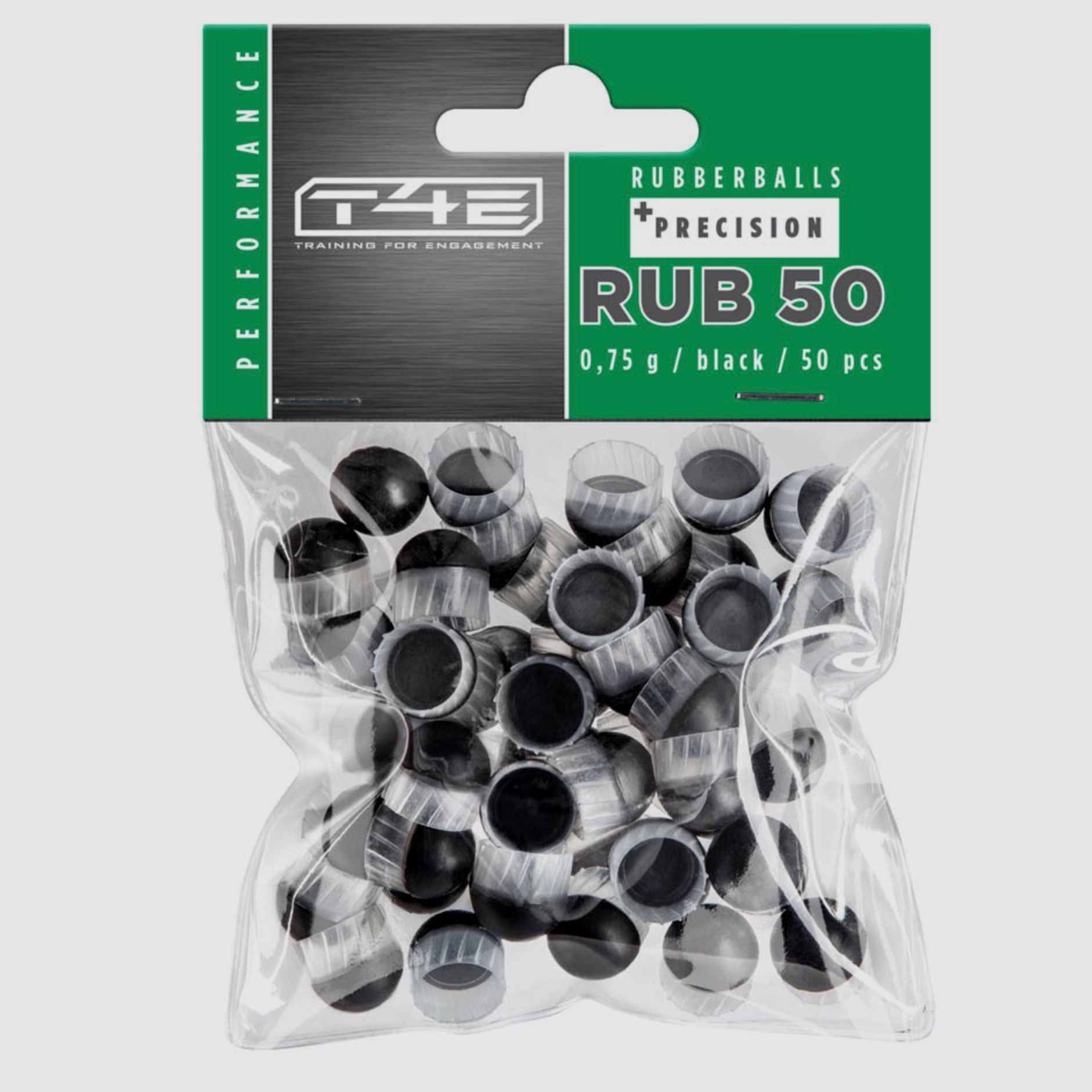 Umarex 2.4785 T4E RBP 50 .50 Rubberballs Precision 50 Stk