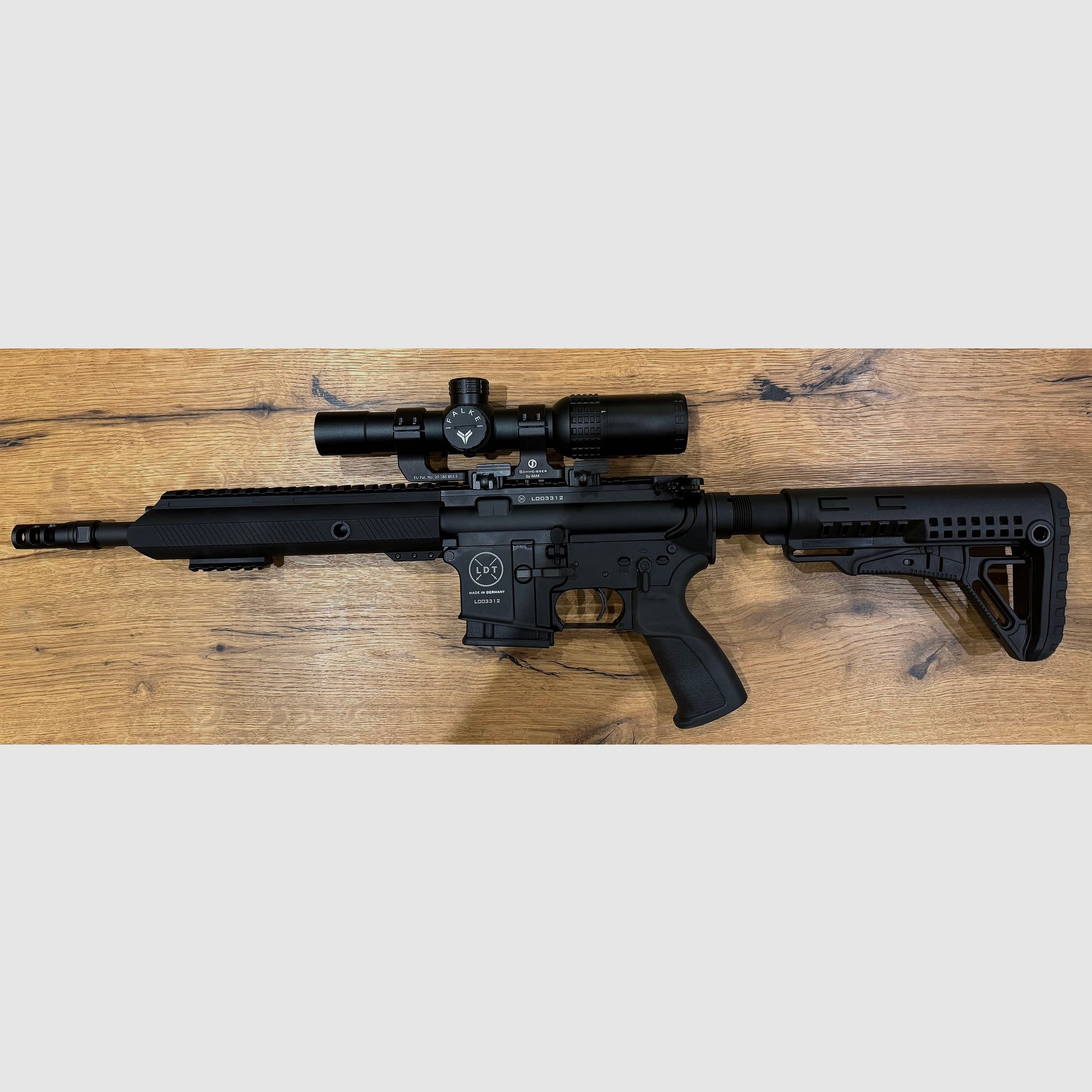 LDT15 L4S - sporty use possible including FALKE 1-8x24 TAC