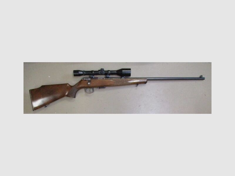 Repeater rifle Anschütz 1516 .22WinMag with ZF Lisenfeld 6x40 1516