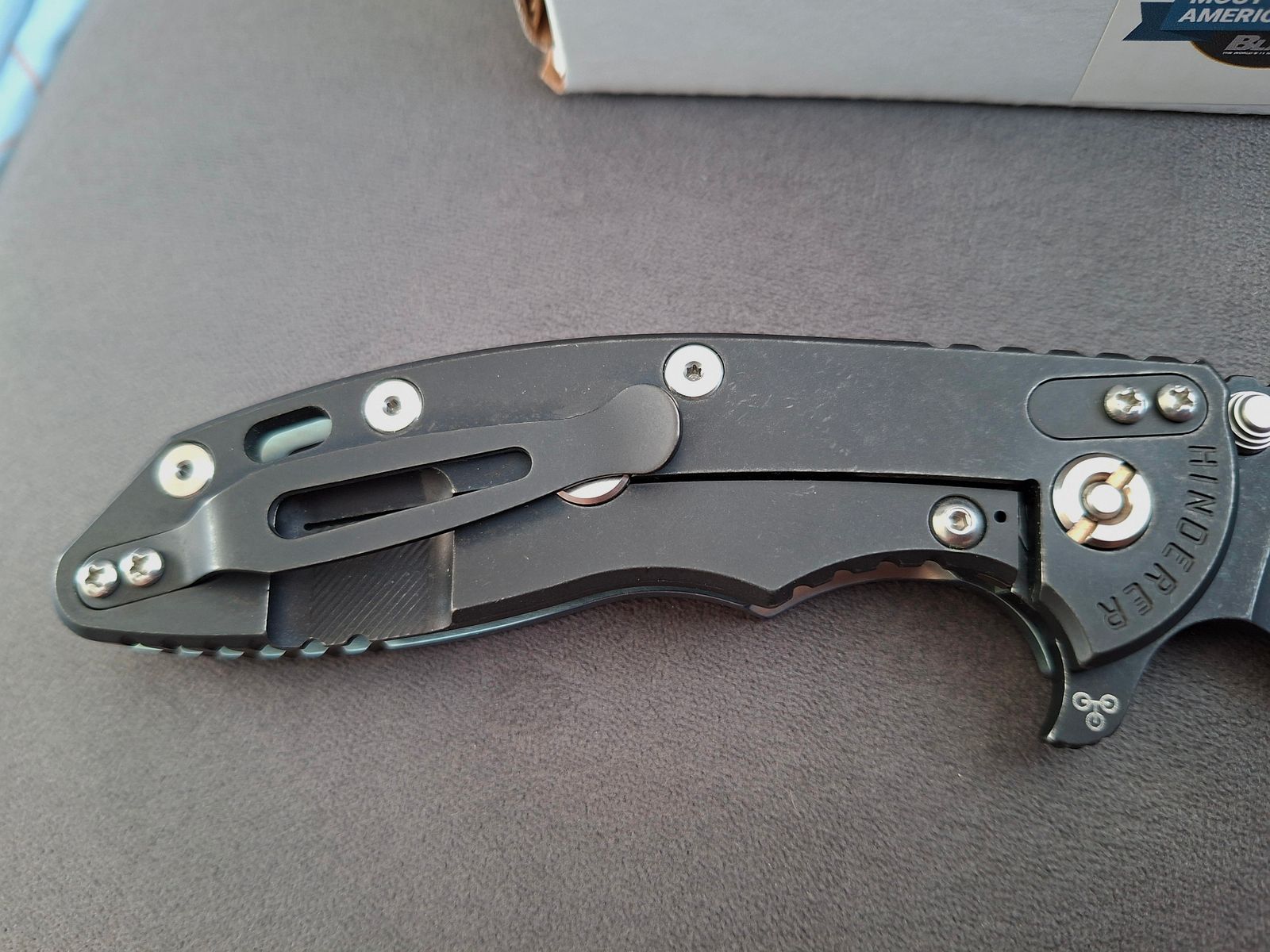 Hinderer XM-18 3.5 Sheepsfoot S45VN