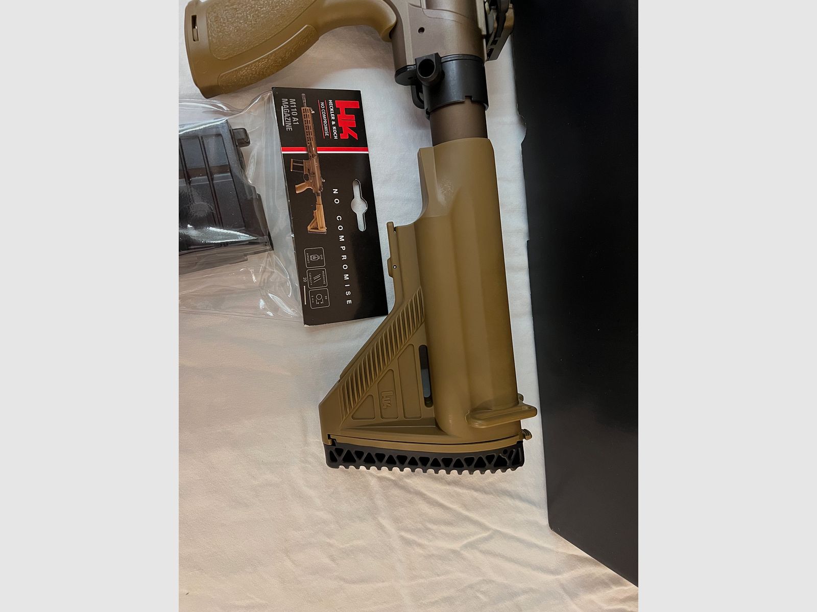 Umarex VFC Heckler & Koch HK M110 A1 Airsoft Vollmetall Gas-Blow-Back 6mm BB grünbraun neu NP 800€