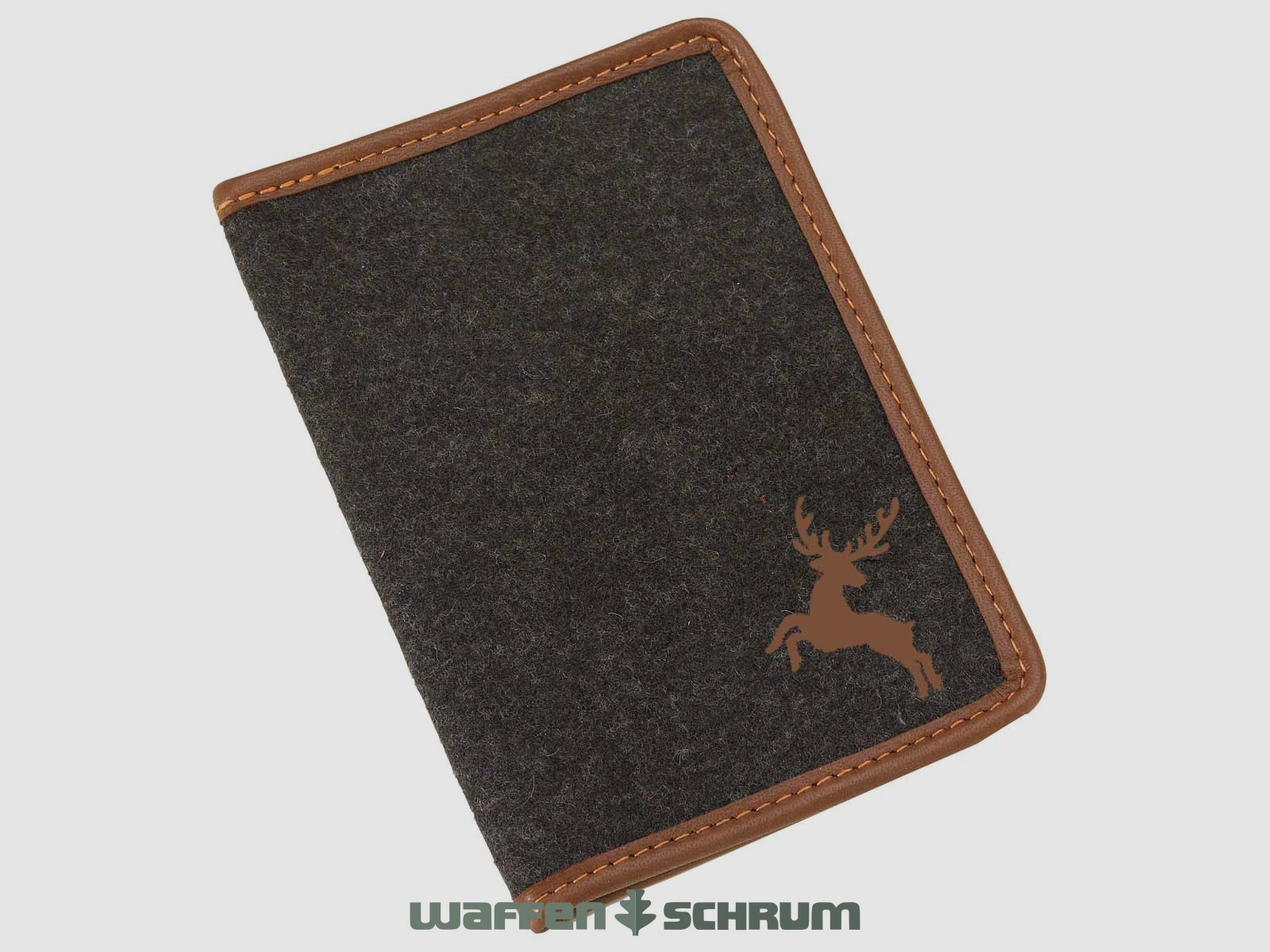 AKAH Jagdschein Etui 1 Loden 2 3 4 5