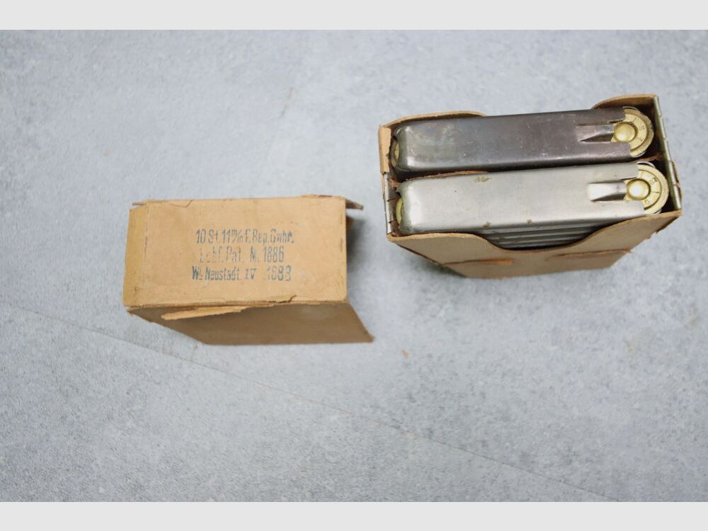 Munitions 11,2 mm Mannlicher M1886 11 mm M1886