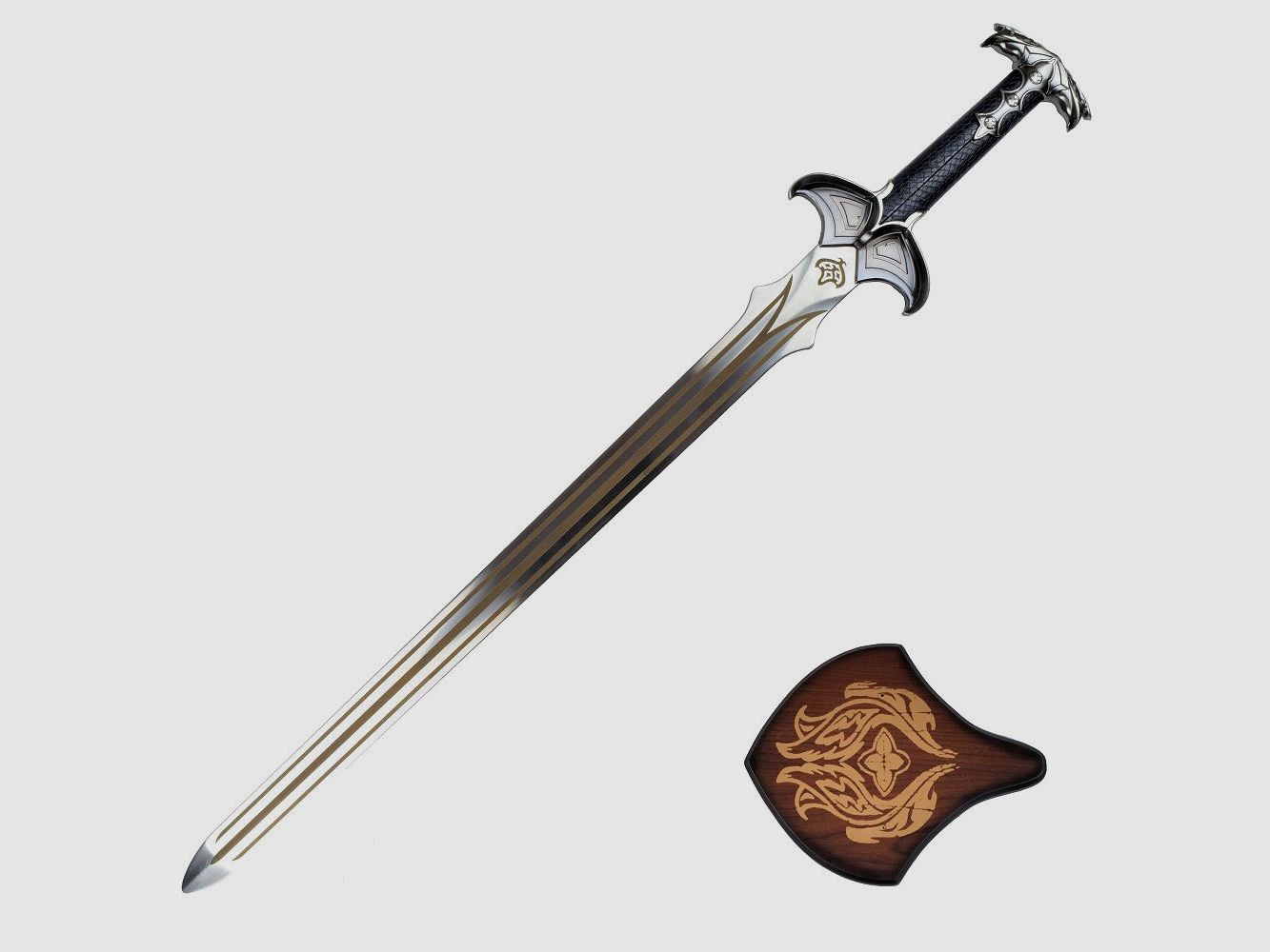 Schwert Bard der Bogenschütze in Silber