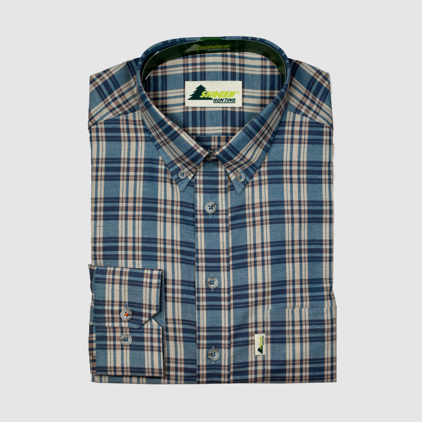 SKOGEN MEN'S SHIRT COTTON QUILTED