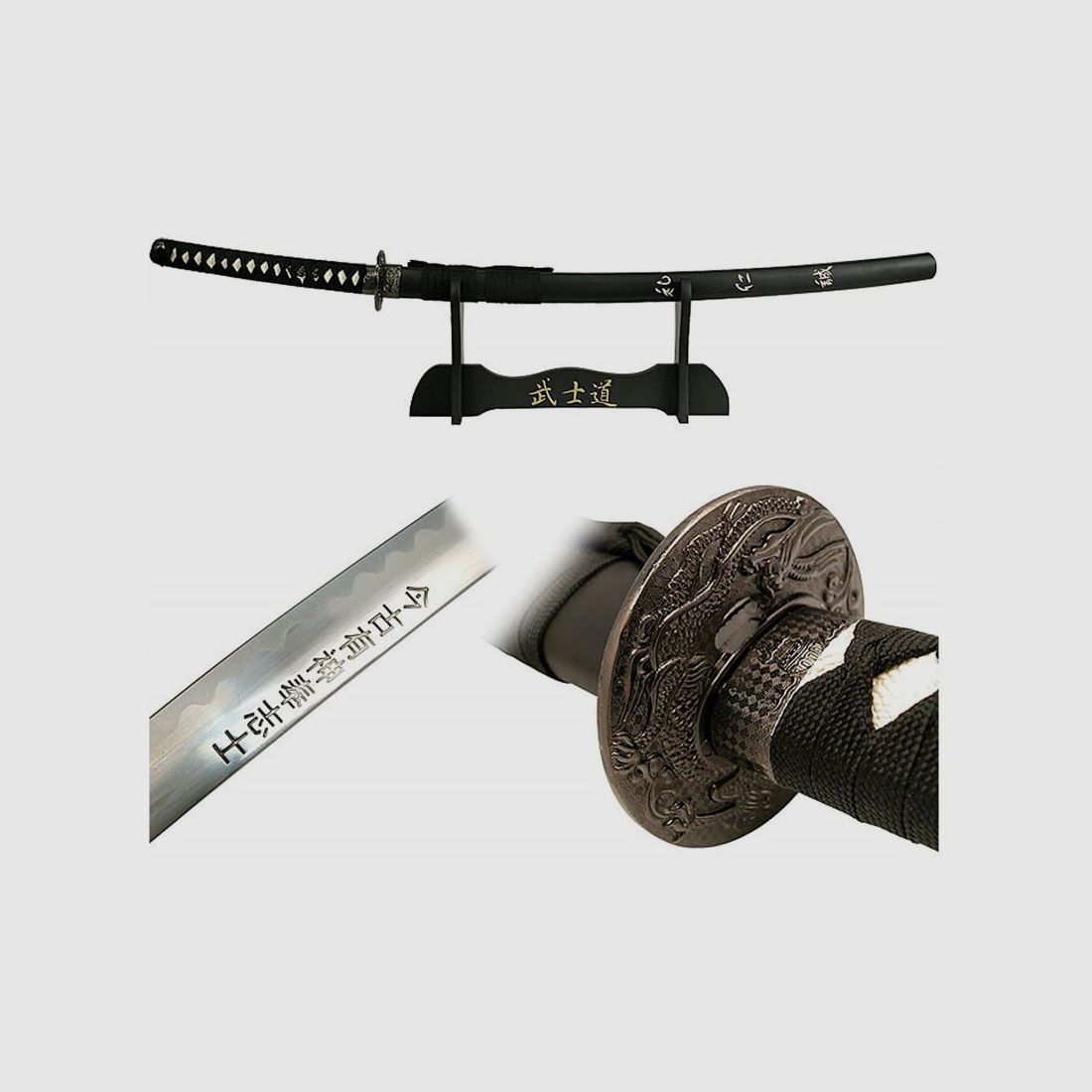 Katana Dernier Samouraï avec support d'épée