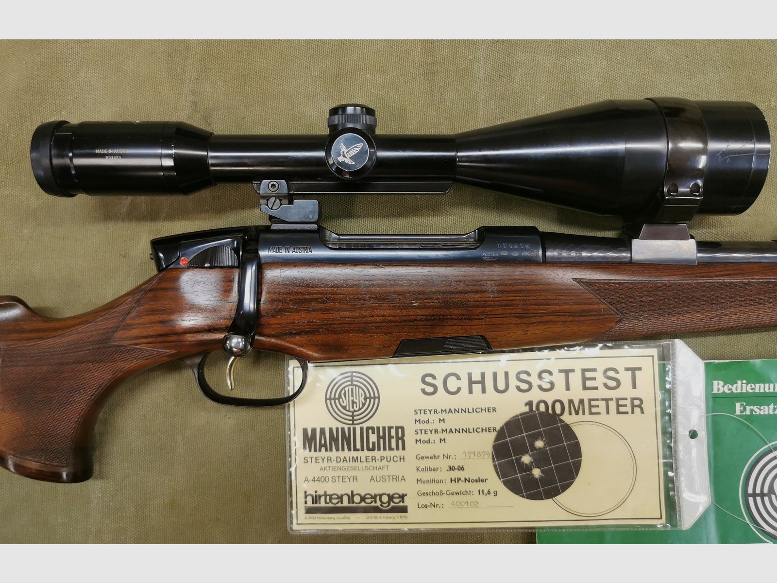 Steyr-Mannlicher M  LUXUS  Büchse Kal.: .30-06Spr.