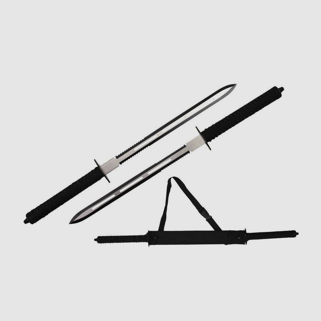 Ninja two-in-one sword with carrying strap