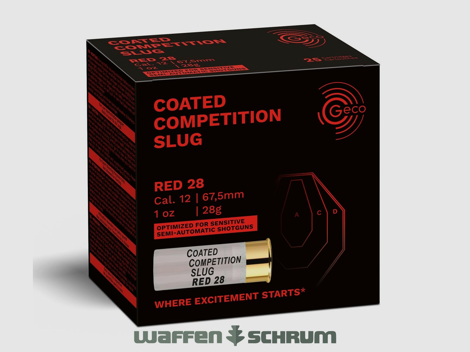 Geco 12/67,5 Competition Slug 28g