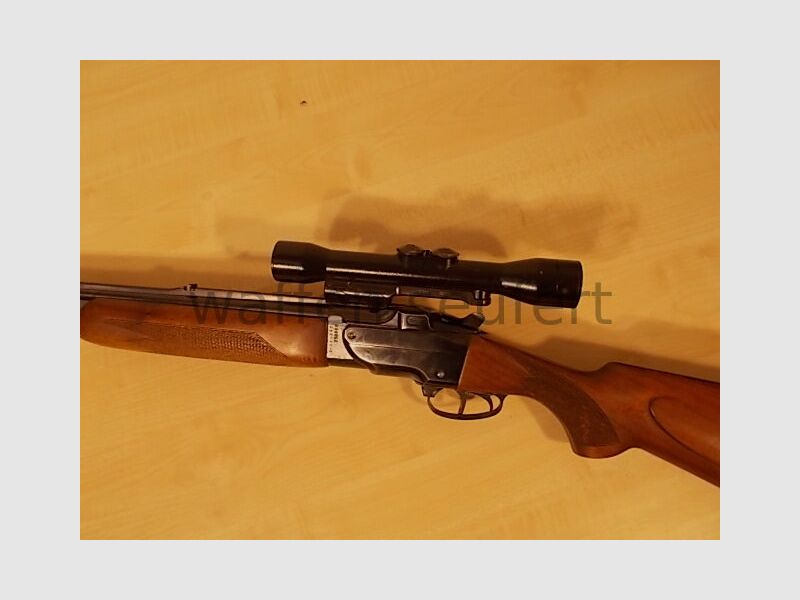 Brünner ZH 224 with Krieghoff E-barrel 22WM + Jena ZF4