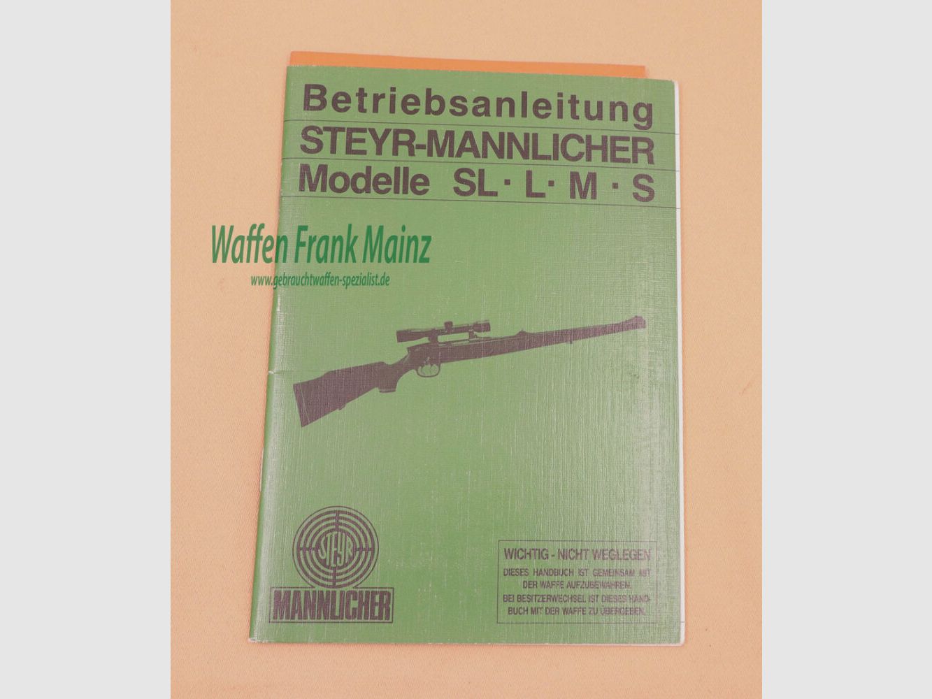 Steyr - Mannlicher - Austria Instrucciones de operación SL*L*M*S