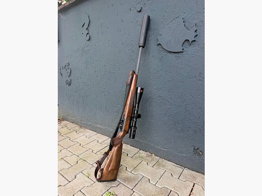 Blaser R93 Kanelliert Komplettpaket – .308 Win mit .222 Rem Wechsellauf | Schmidt & Bender 2,5–10x56 | ERA Schalldämpfer