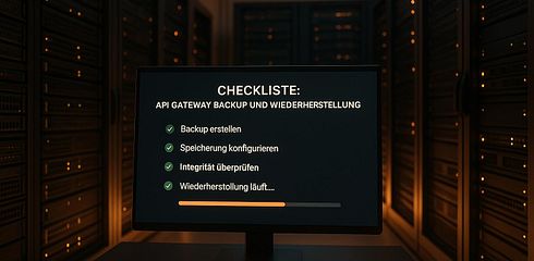 Checkliste: API Gateway Backup und Wiederherstellung