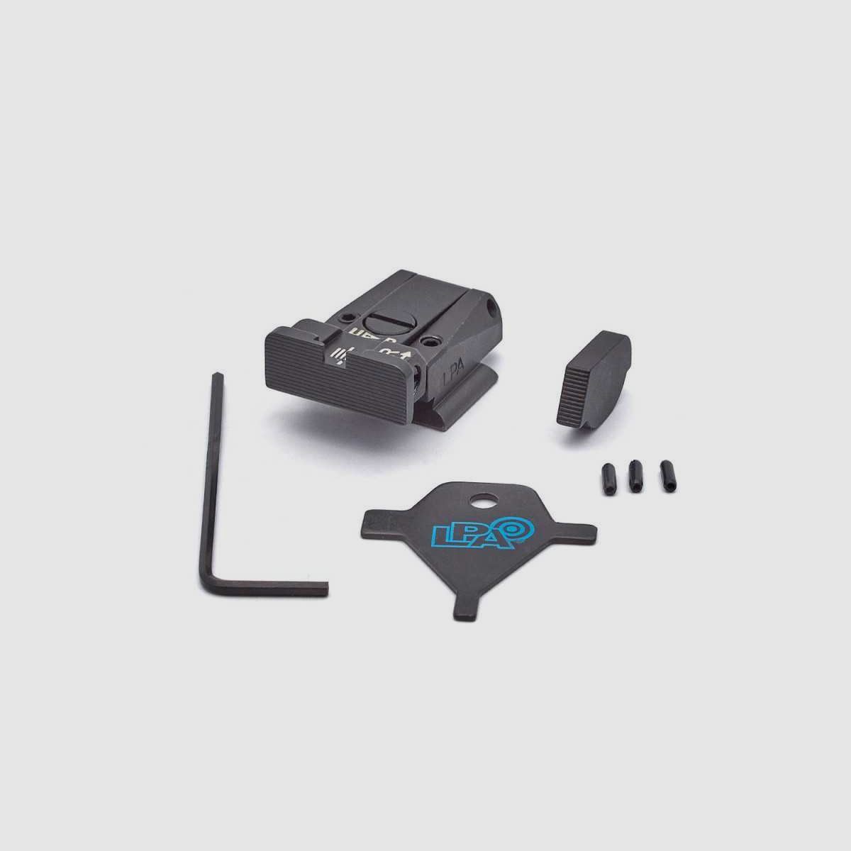 Set di mire regolabili LPA SPR91RU07 per Ruger P90, P91, P92, P93, P94, P95, P97, immagine 1 di 3