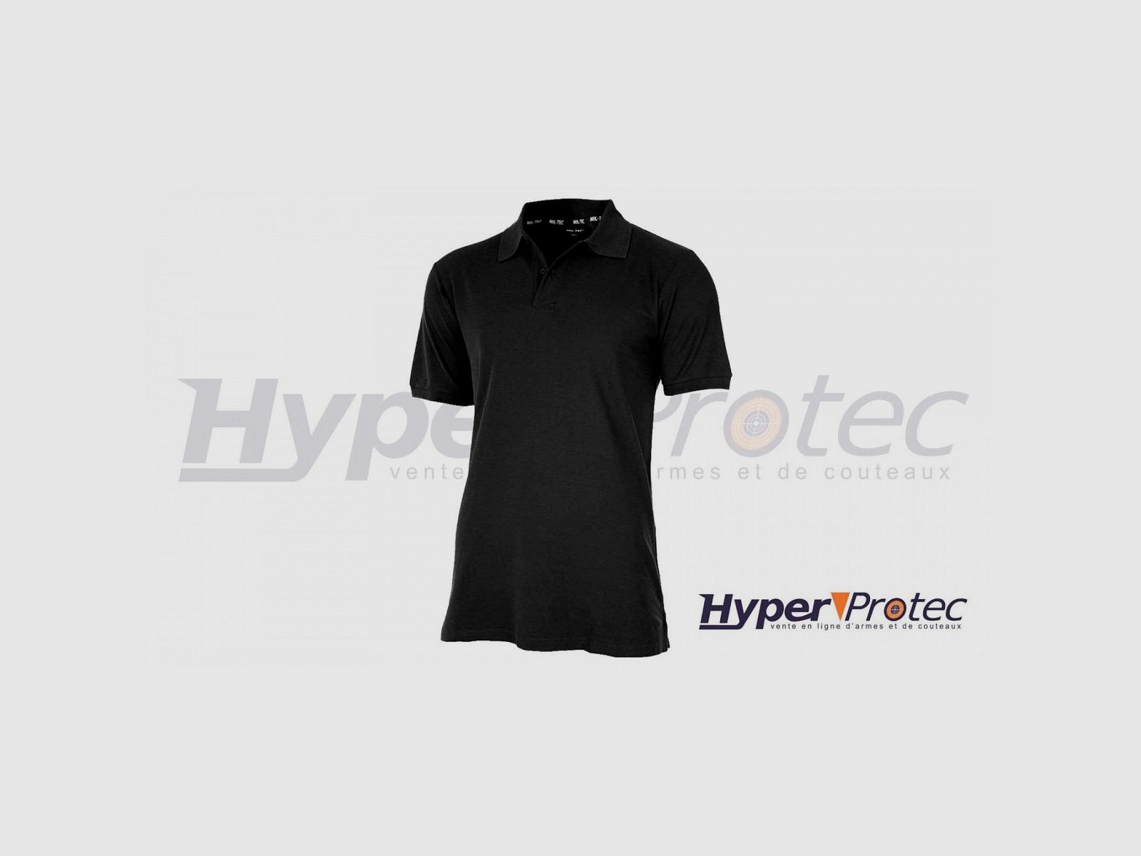 Polo Mil-Tec Couleur Noir