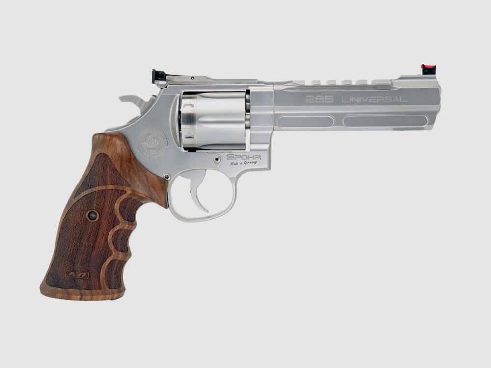SPOHR 285 Universal + interchangeable drum 9mm Luger made in Germany